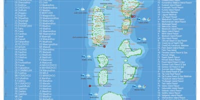 Maldives kijiografia ramani